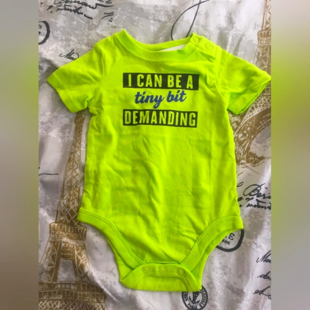 'Tiny bit Demanding' Onesie